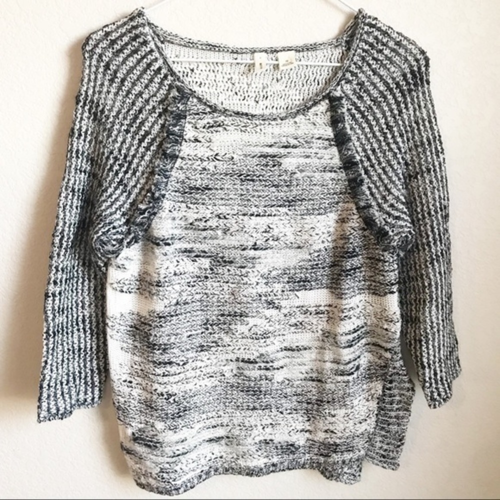 Moth XS Chunky Mixed Texture Sweater - Picture 1 of 8